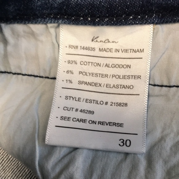 🐠KANCAN High Rise Bermuda Shorts High Waisted Stretch Size 24 | NWT! - Picture 8 of 9